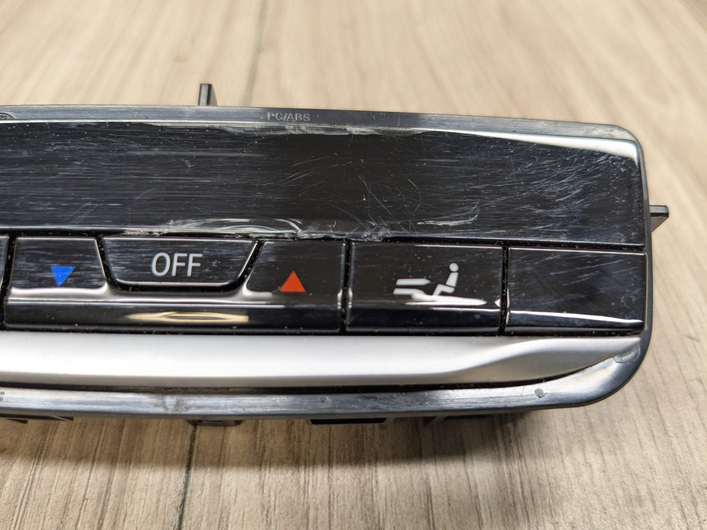 OEM BMW G01 G02 F97 F98 X3 X4 AC Rear Heater Climate Control Switch Panel