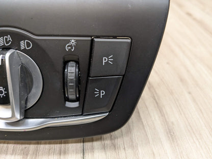 18-24 OEM BMW G01 G02 X3 X4 Headlight Switch Control Panel Light Module BLACK