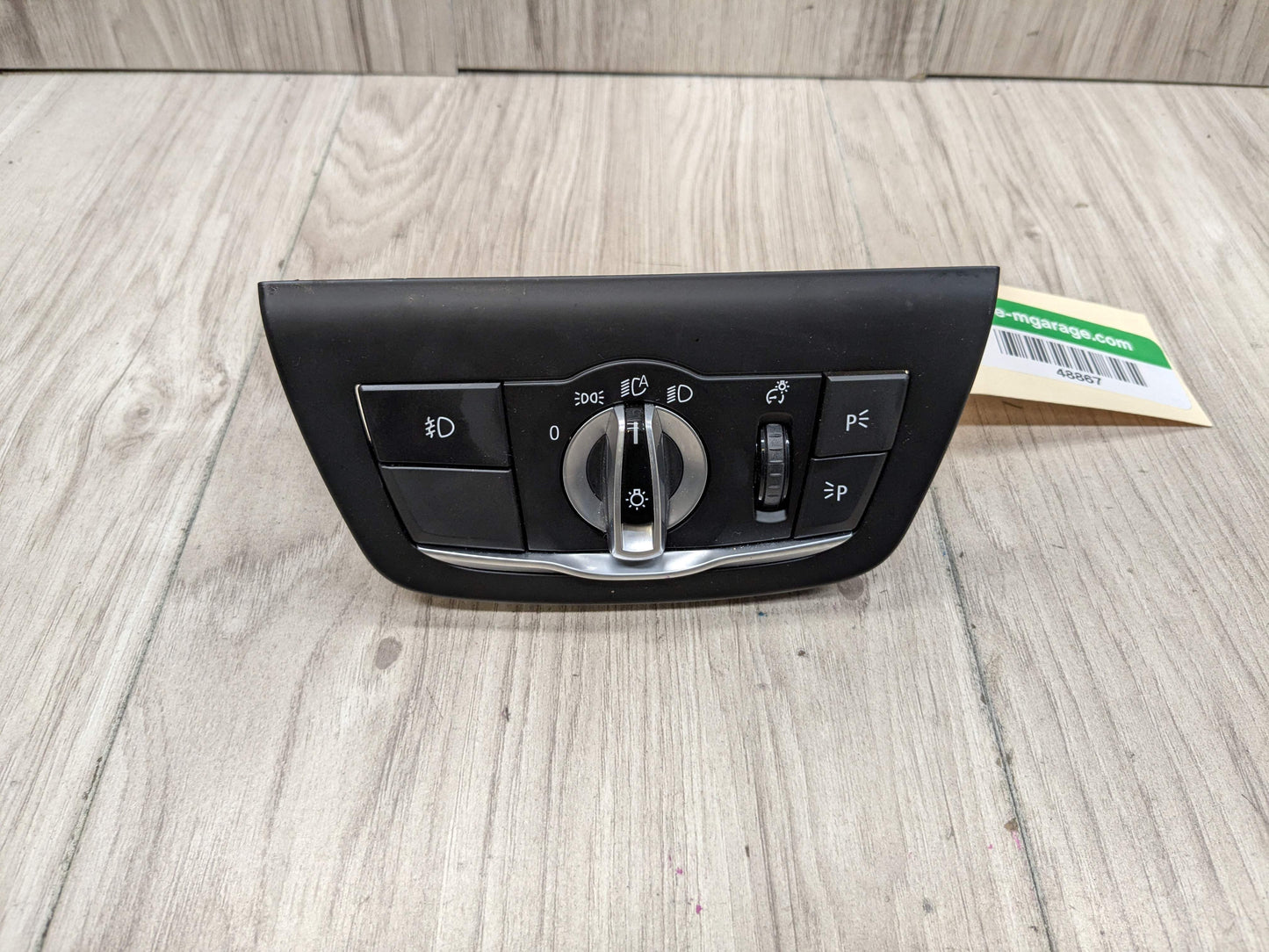 18-24 OEM BMW G01 G02 X3 X4 Headlight Switch Control Panel Light Module BLACK
