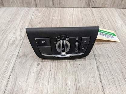 18-24 OEM BMW G01 G02 X3 X4 Headlight Switch Control Panel Light Module BLACK