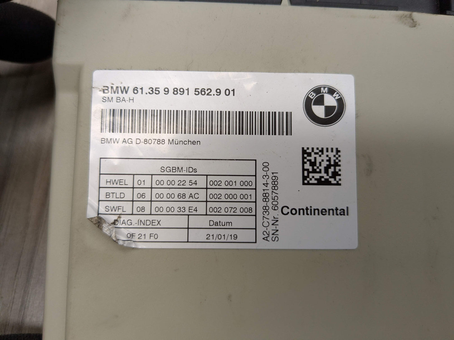 OEM BMW G01 G02 G05 G07 G12 G20 G29 G30 F90 Front Left Right Seat Control Module