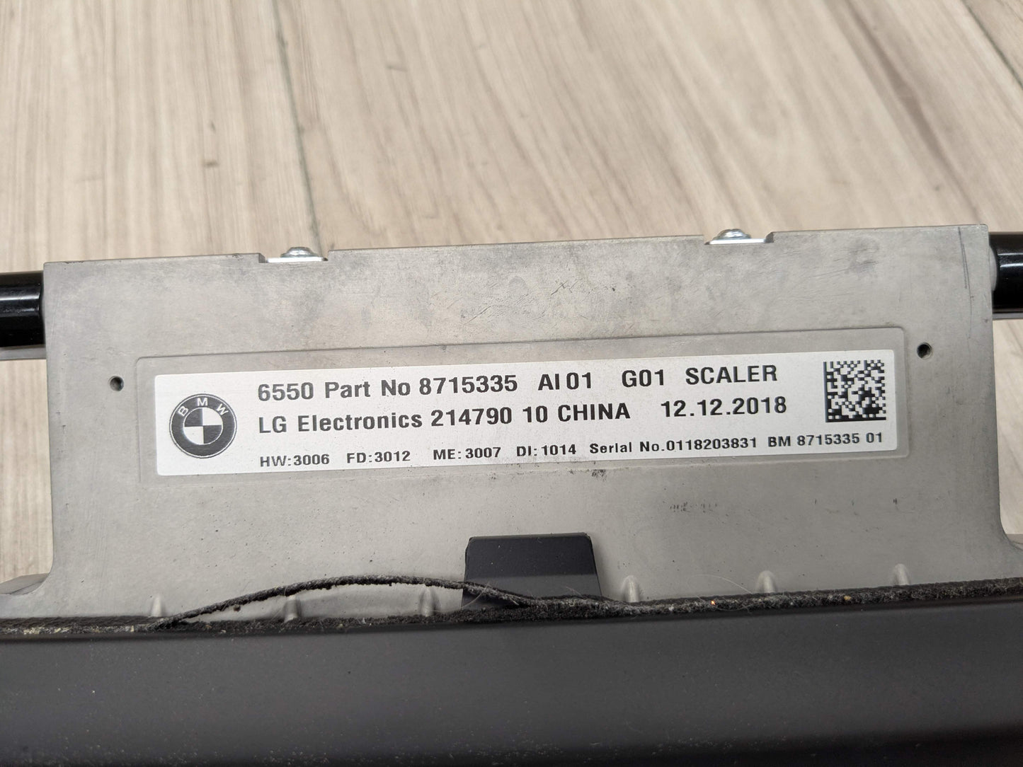 18-21 OEM BMW F97 F98 G01 G02 X3 X4 Dash Navigation Display Monitor Screen 10.25