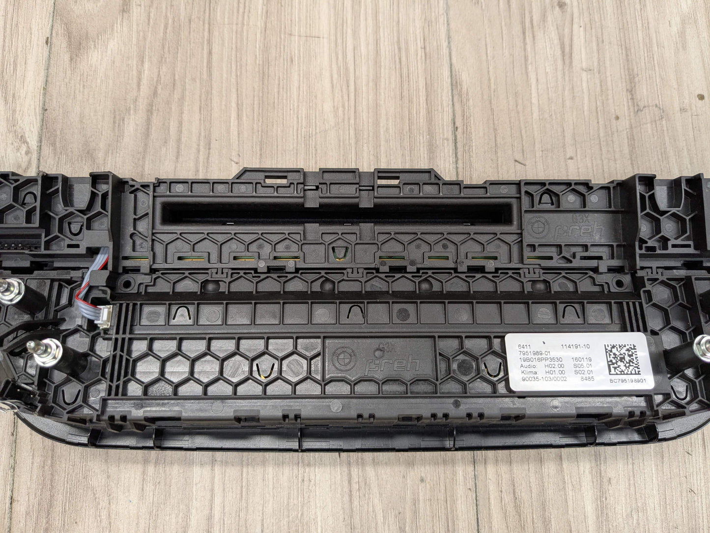 18-21 OEM BMW G01 F97 X3 X3M AC Climate Control Panel Radio Media Buttons