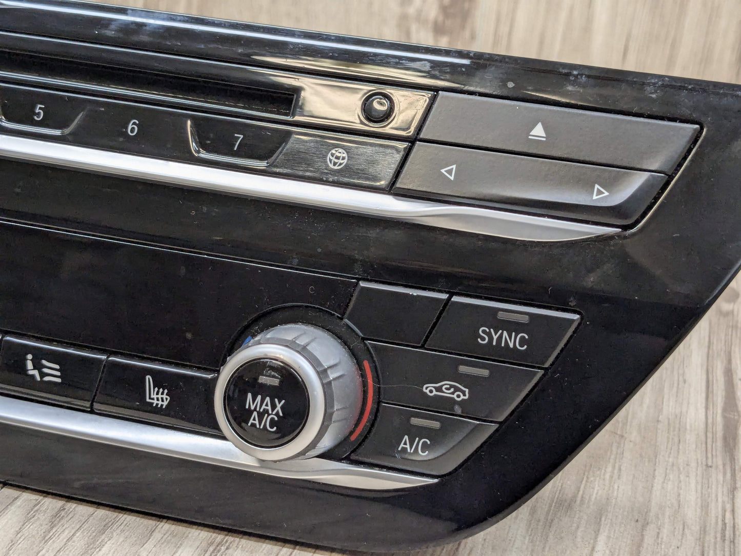 18-21 OEM BMW G01 F97 X3 X3M AC Climate Control Panel Radio Media Buttons