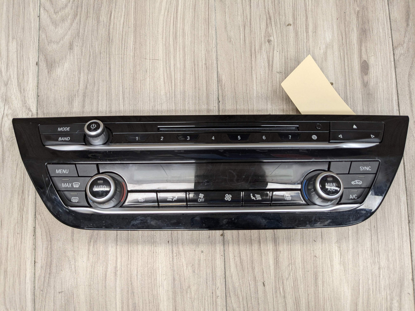 18-21 OEM BMW G01 F97 X3 X3M AC Climate Control Panel Radio Media Buttons