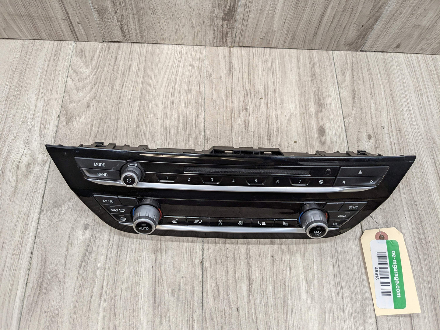 18-21 OEM BMW G01 F97 X3 X3M AC Climate Control Panel Radio Media Buttons