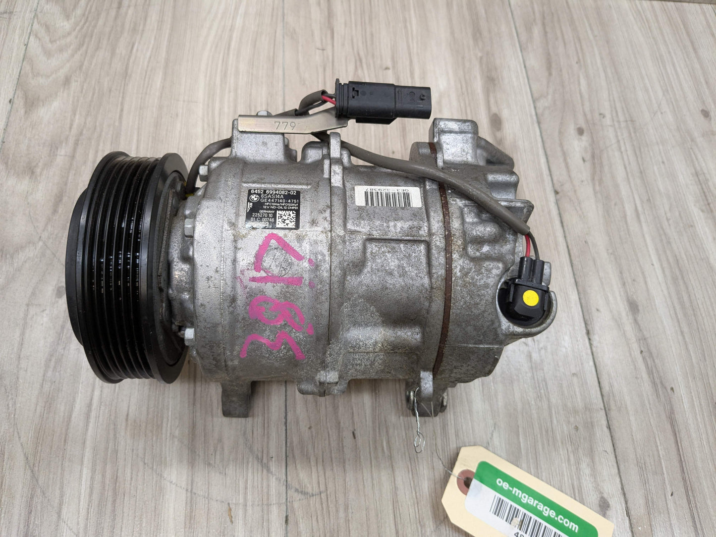 OEM BMW F97 G01 G20 G22 G23 G26 G42 G80 G82 AC Compressor Clutch A/C Pump Pulley