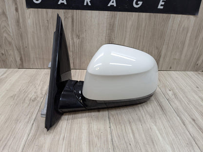18-24 OEM BMW G01 X3 Left Driver Side Mirror Heated Memory Auto Dip SHADOW GLOSS
