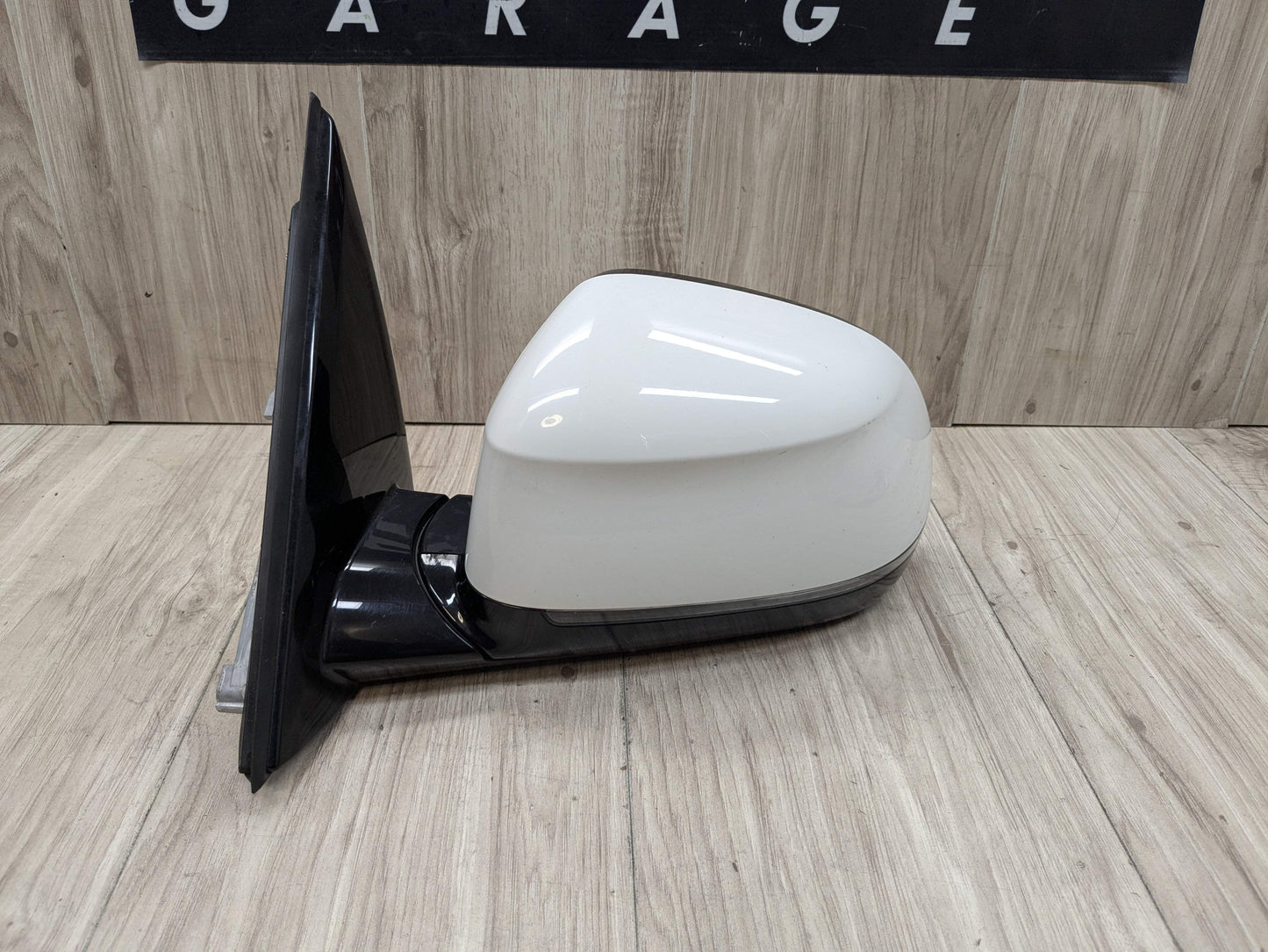 18-24 OEM BMW G01 X3 Left Driver Side Mirror Heated Memory Auto Dip SHADOW GLOSS