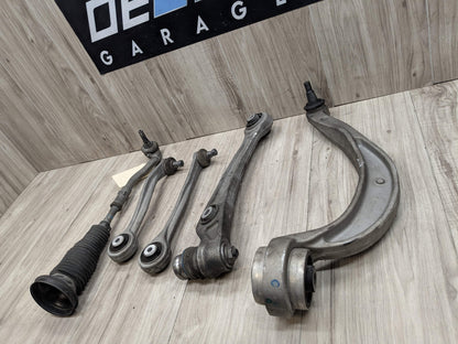 13-17 OEM AUDI A5 S5 Front Right Passenger Upper Lower Control Arm w Tie Rod SET
