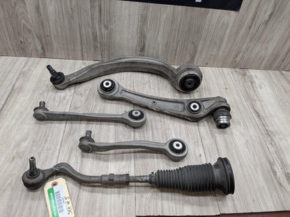 13-17 OEM AUDI A5 S5 Front Right Passenger Upper Lower Control Arm w Tie Rod SET