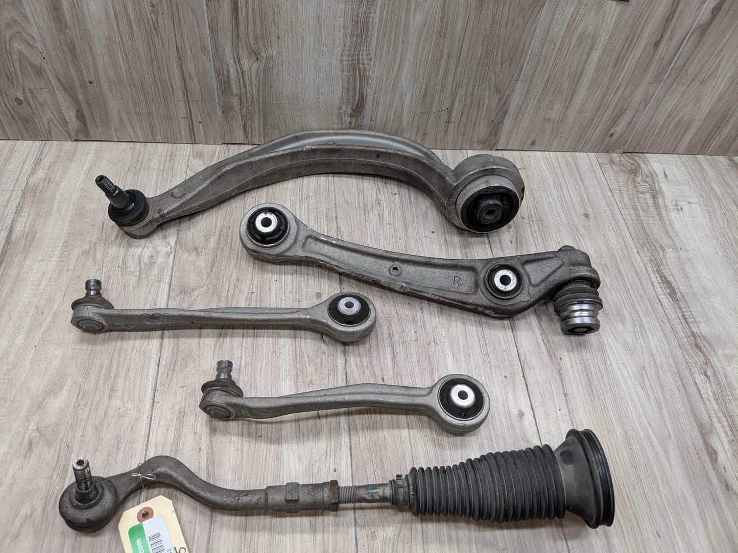 13-17 OEM AUDI A5 S5 Front Right Passenger Upper Lower Control Arm w Tie Rod SET
