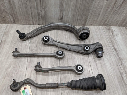 13-17 OEM AUDI A5 S5 Front Right Passenger Upper Lower Control Arm w Tie Rod SET