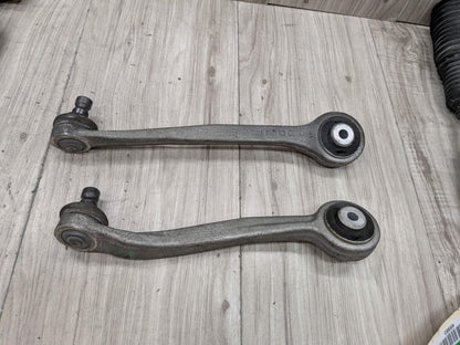 13-17 OEM AUDI A5 S5 Front Left Driver Upper Lower Control Arms w Tie Rod SET