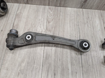13-17 OEM AUDI A5 S5 Front Left Driver Upper Lower Control Arms w Tie Rod SET