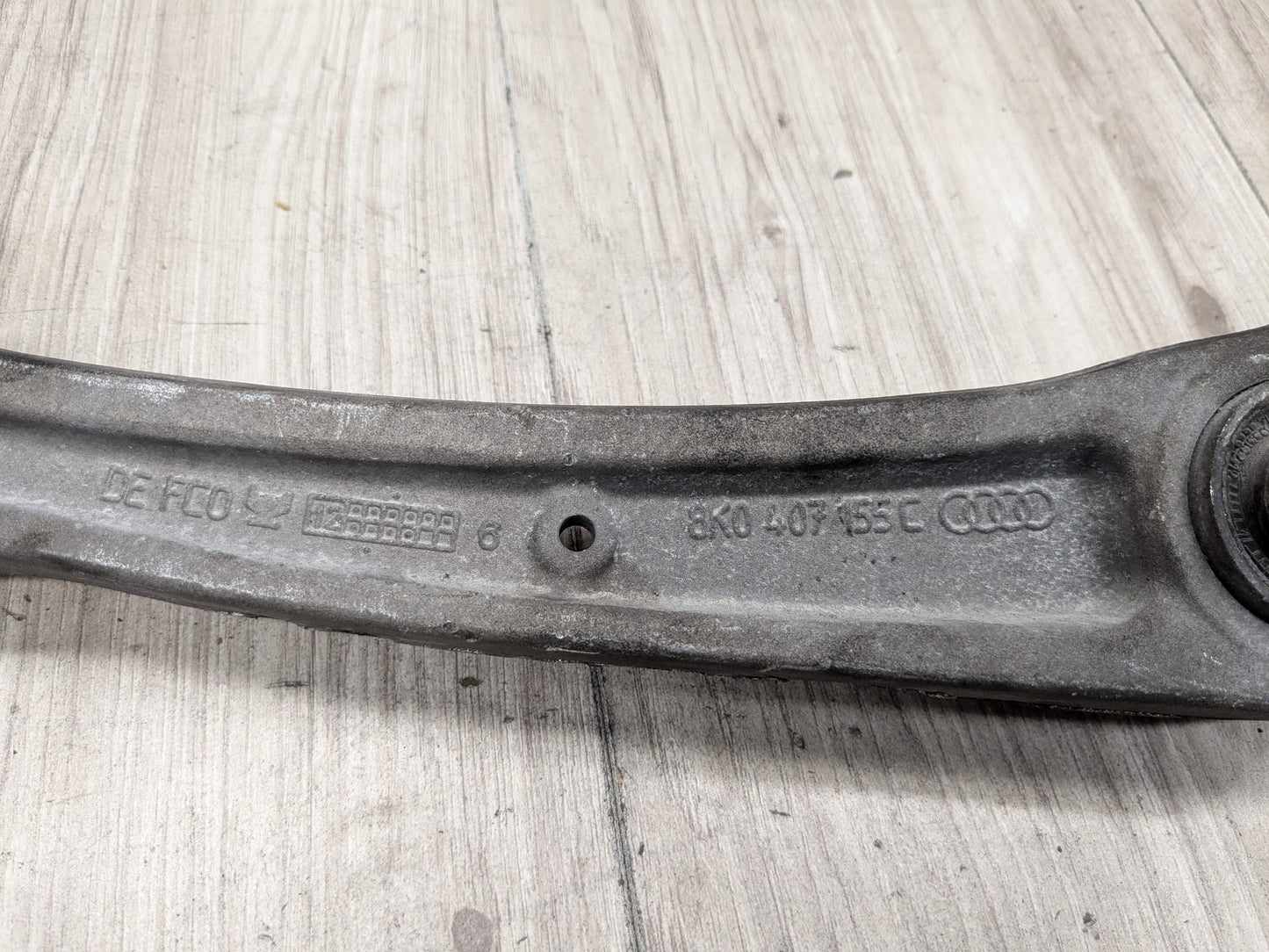 13-17 OEM AUDI A5 S5 Front Left Driver Upper Lower Control Arms w Tie Rod SET