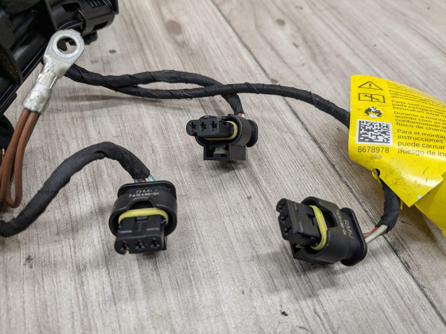 18-21 OEM BMW G01 G02 X3 X4 30iX Engine B46 Fuel Ignition Wiring Wire Harness