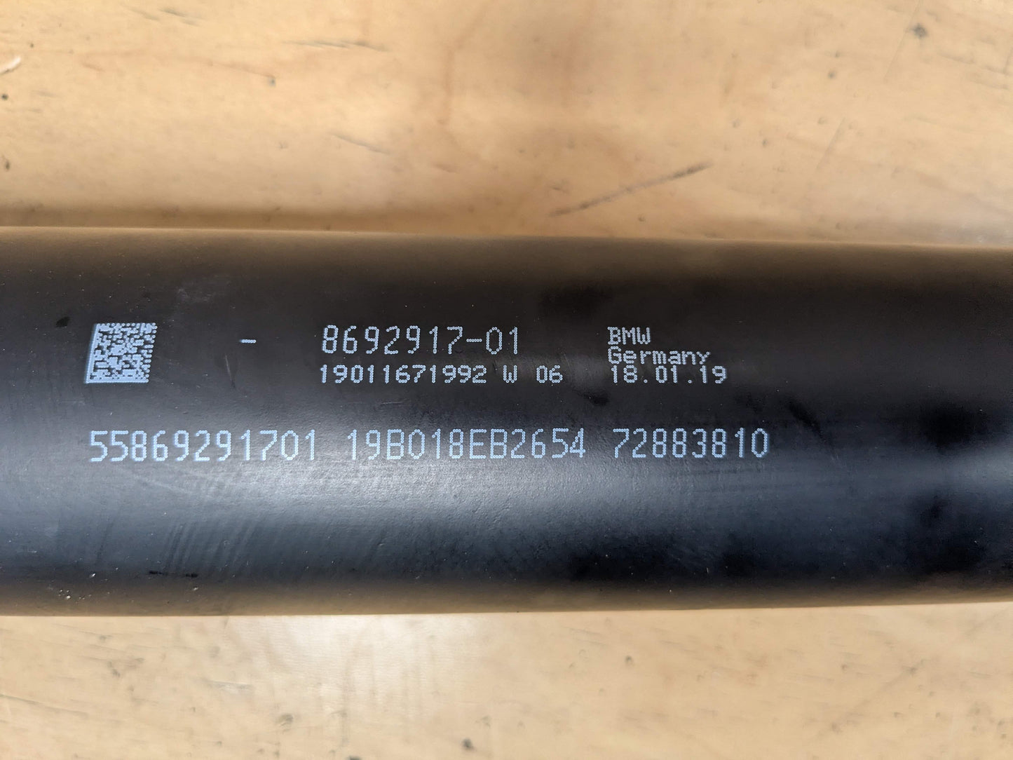 18-23 OEM BMW G01 X3 30i RWD Rear Driveshaft Axle Drive Shaft Propeller L=1530