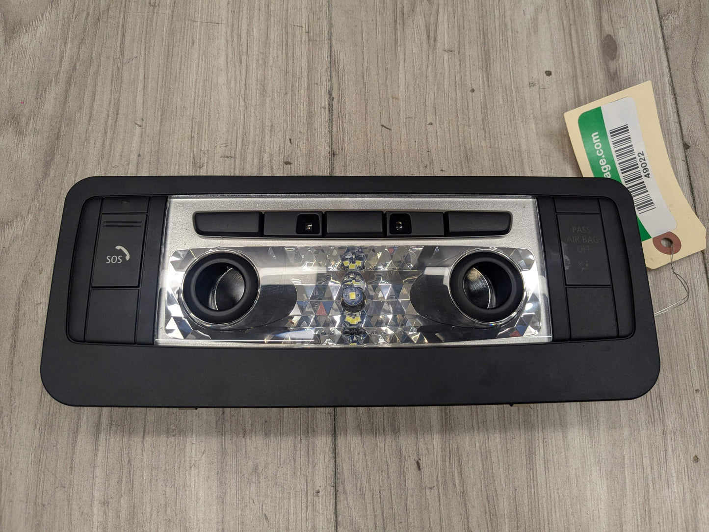 08-13 OEM BMW E88 E93 E89 135 328 335 Z4 M3 Roof Console Dome Light SOS Switch