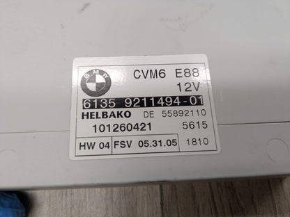 08-13 OEM BMW E88 128 135 Convertible CVM6 Roof Folding Top Control Module Unit