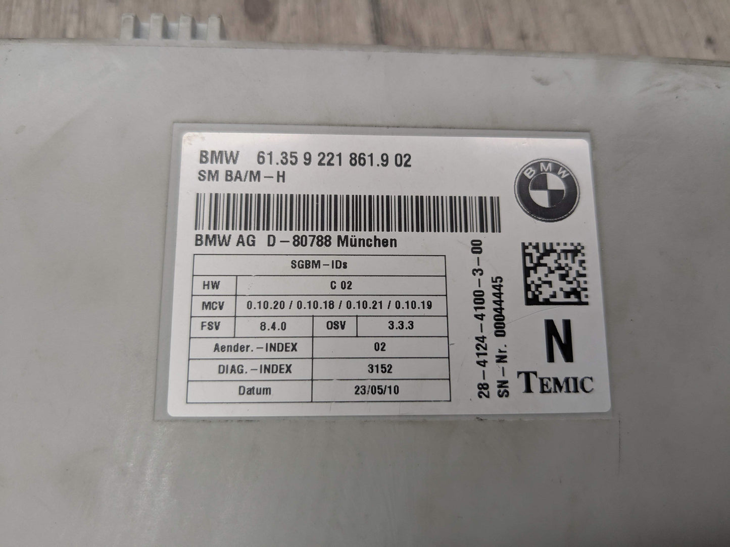 11-13 OEM BMW E88 E90 E92 135 328 335 Front Electric Seat Memory Control Module