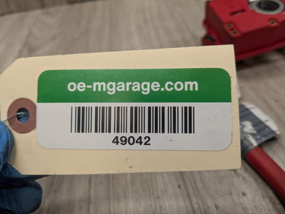 OEM BMW E82 E88 E90 E92 328 335 M3 Battery Plus Pole Terminal Positive Red Cable