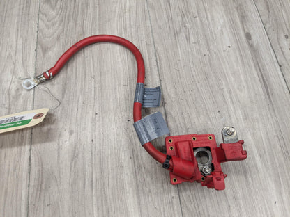 OEM BMW E82 E88 E90 E92 328 335 M3 Battery Plus Pole Terminal Positive Red Cable