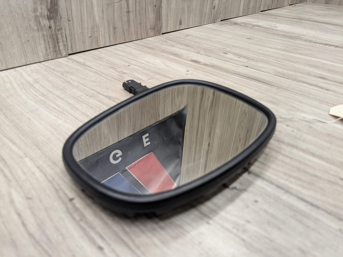10-13 OEM BMW E82 E88 E90 E92 E93 Side View Mirror Glass Left Heated Auto Dim