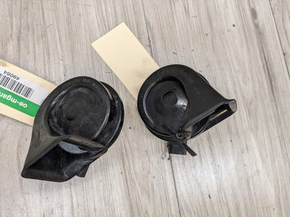 08-13 OEM BMW E82 E88 128i 135i Left Right Horn Signal Low Tone Pitch PAIR