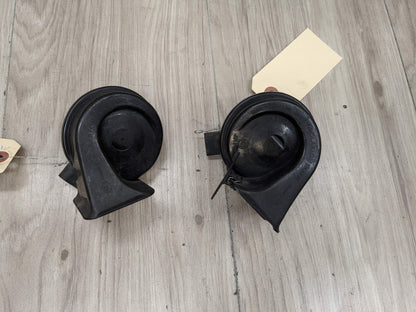08-13 OEM BMW E82 E88 128i 135i Left Right Horn Signal Low Tone Pitch PAIR