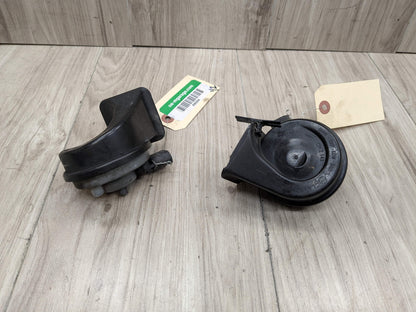 08-13 OEM BMW E82 E88 128i 135i Left Right Horn Signal Low Tone Pitch PAIR