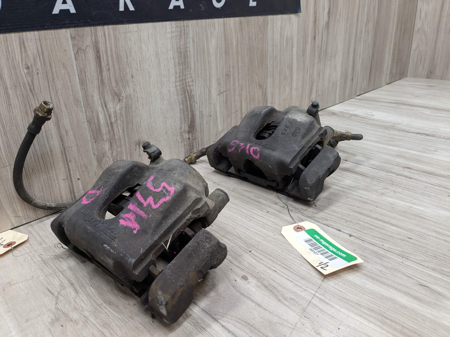03-08 OEM BMW E85 2.5i Z4 Front Left Right Brake Calipers PAIR