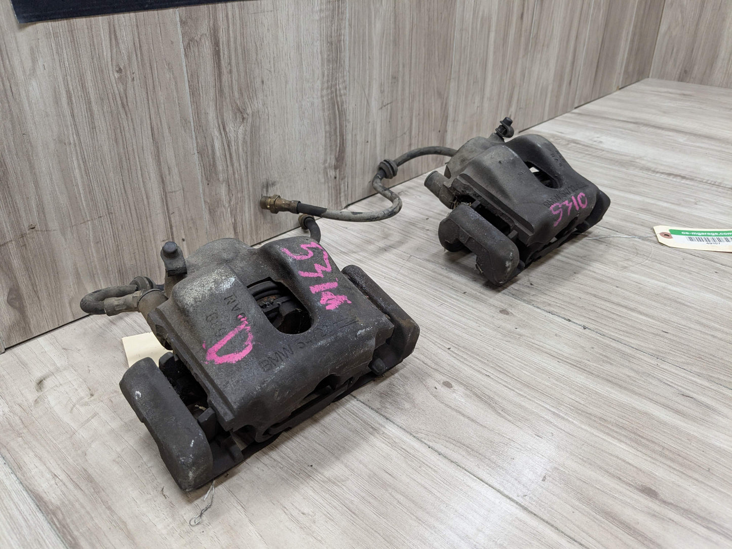 03-08 OEM BMW E85 2.5i Z4 Front Left Right Brake Calipers PAIR