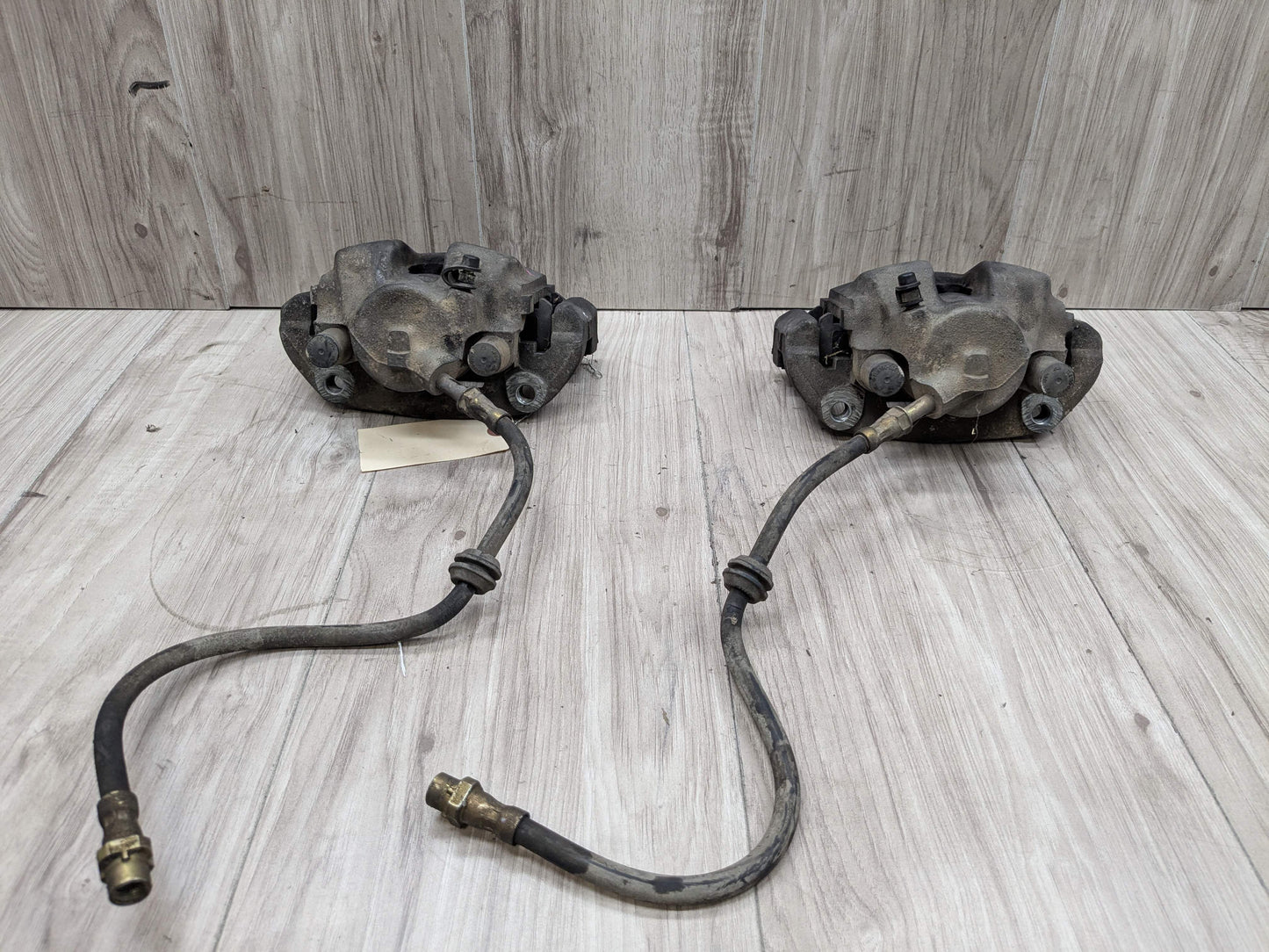 03-08 OEM BMW E85 2.5i Z4 Front Left Right Brake Calipers PAIR