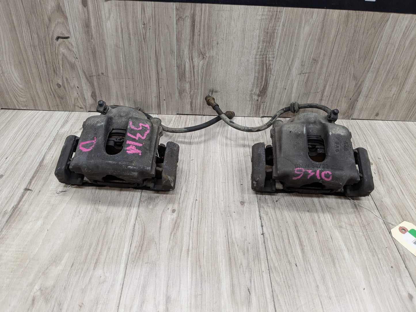 03-08 OEM BMW E85 2.5i Z4 Front Left Right Brake Calipers PAIR