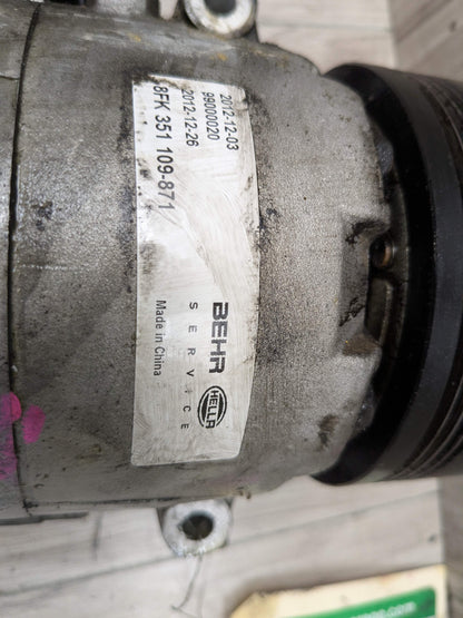 03-05 OEM BMW E85 2.5i 3.0i Z4 AC Compressor Clutch A/C Pump Pulley M54