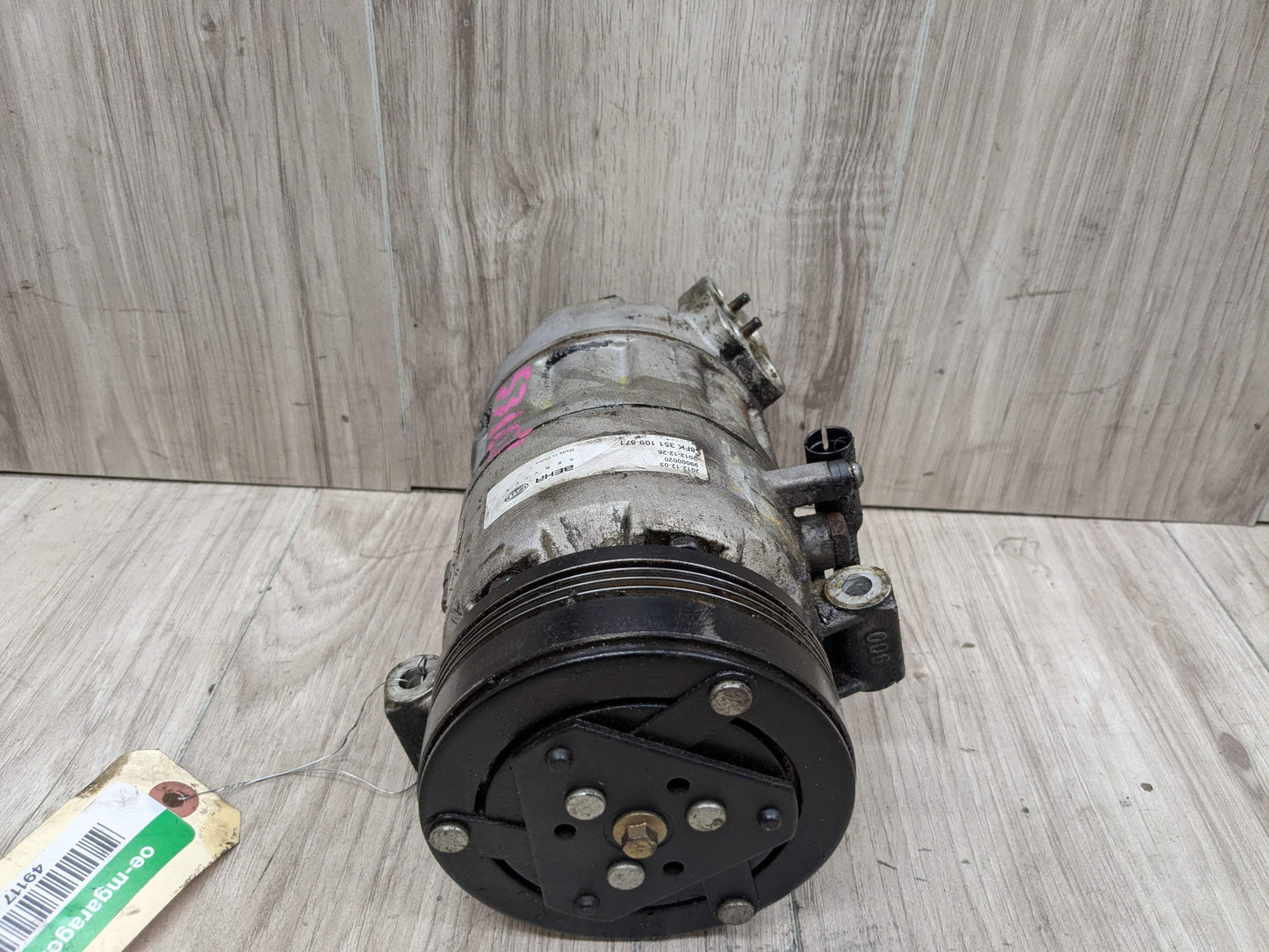 03-05 OEM BMW E85 2.5i 3.0i Z4 AC Compressor Clutch A/C Pump Pulley M54