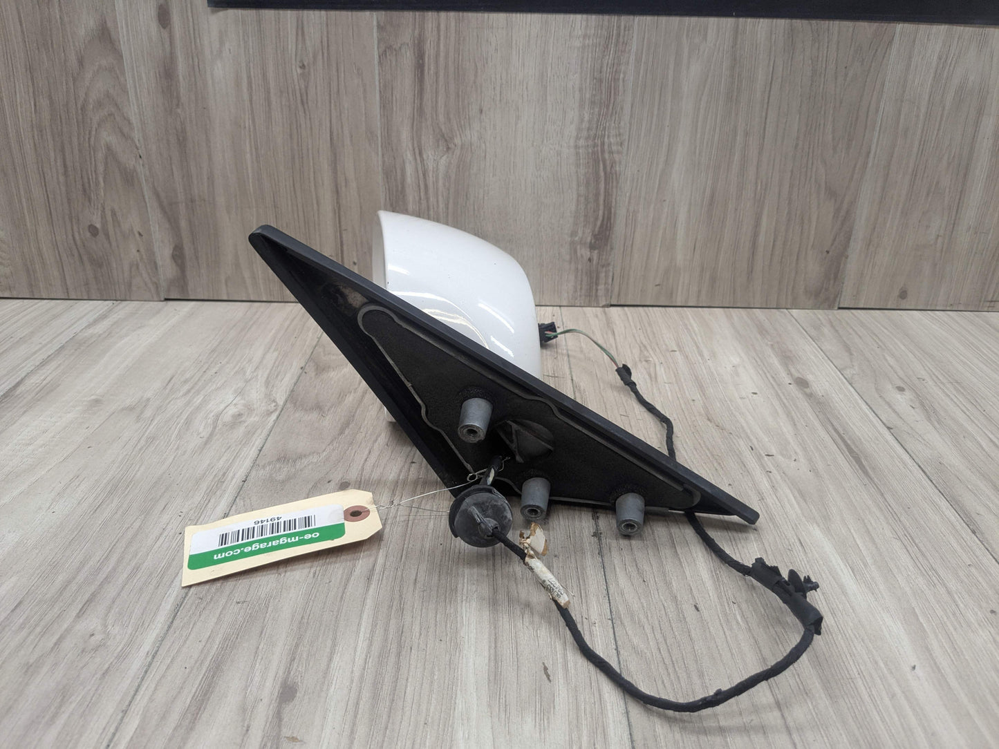03-08 OEM BMW E85 E86 Z4 Left Driver Side View Mirror Assembly White