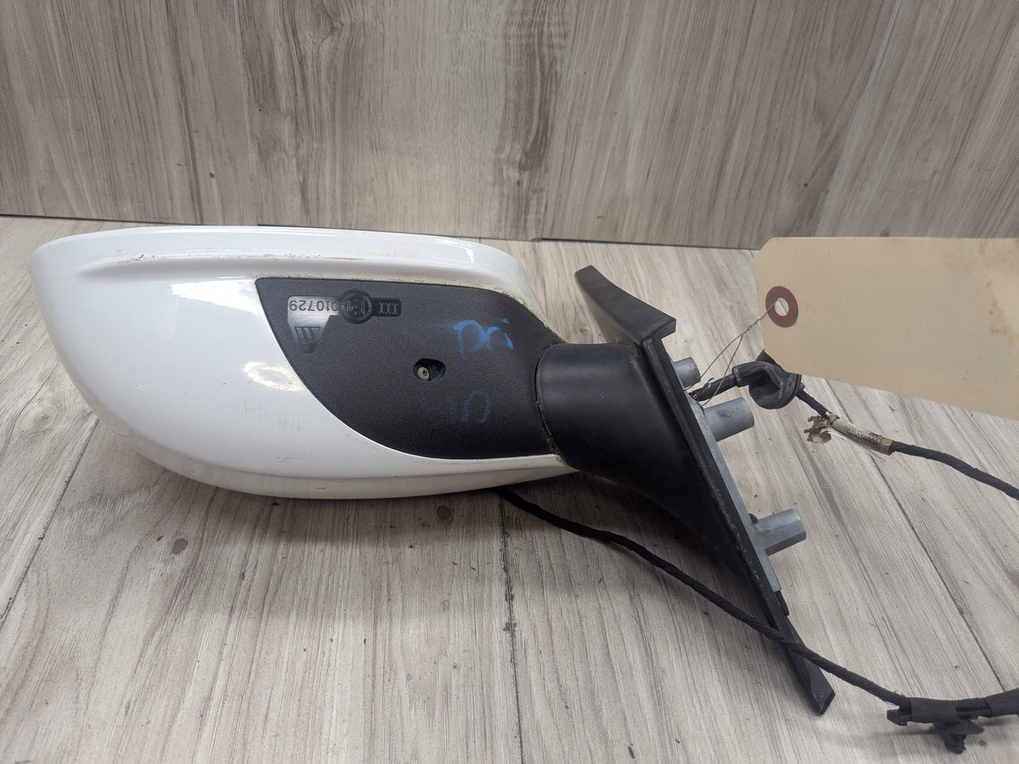 03-08 OEM BMW E85 E86 Z4 Left Driver Side View Mirror Assembly White