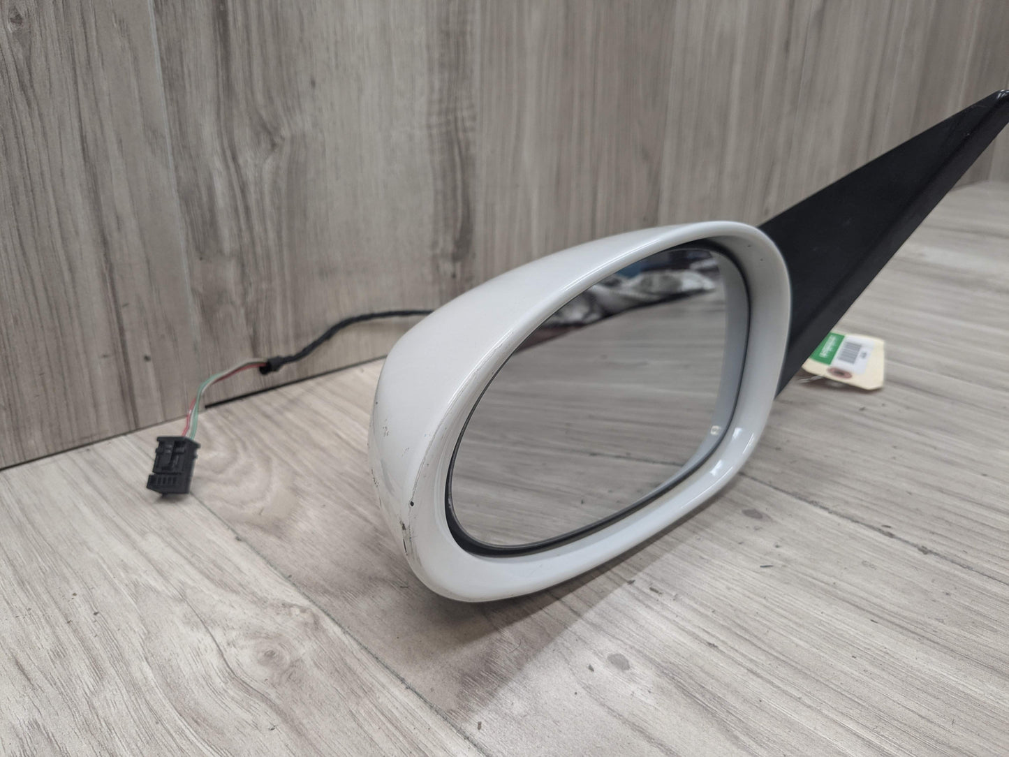 03-08 OEM BMW E85 E86 Z4 Left Driver Side View Mirror Assembly White