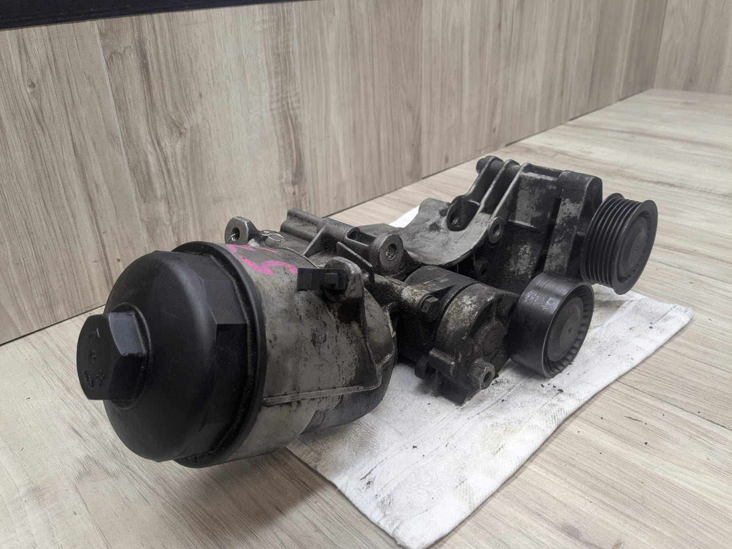 OEM BMW E36 E46 E60 E83 E85 X3 X5 Z4 Engine M52 M54 Oil Cooler Filter Housing