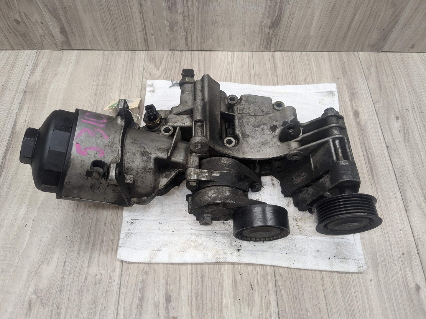 OEM BMW E36 E46 E60 E83 E85 X3 X5 Z4 Engine M52 M54 Oil Cooler Filter Housing