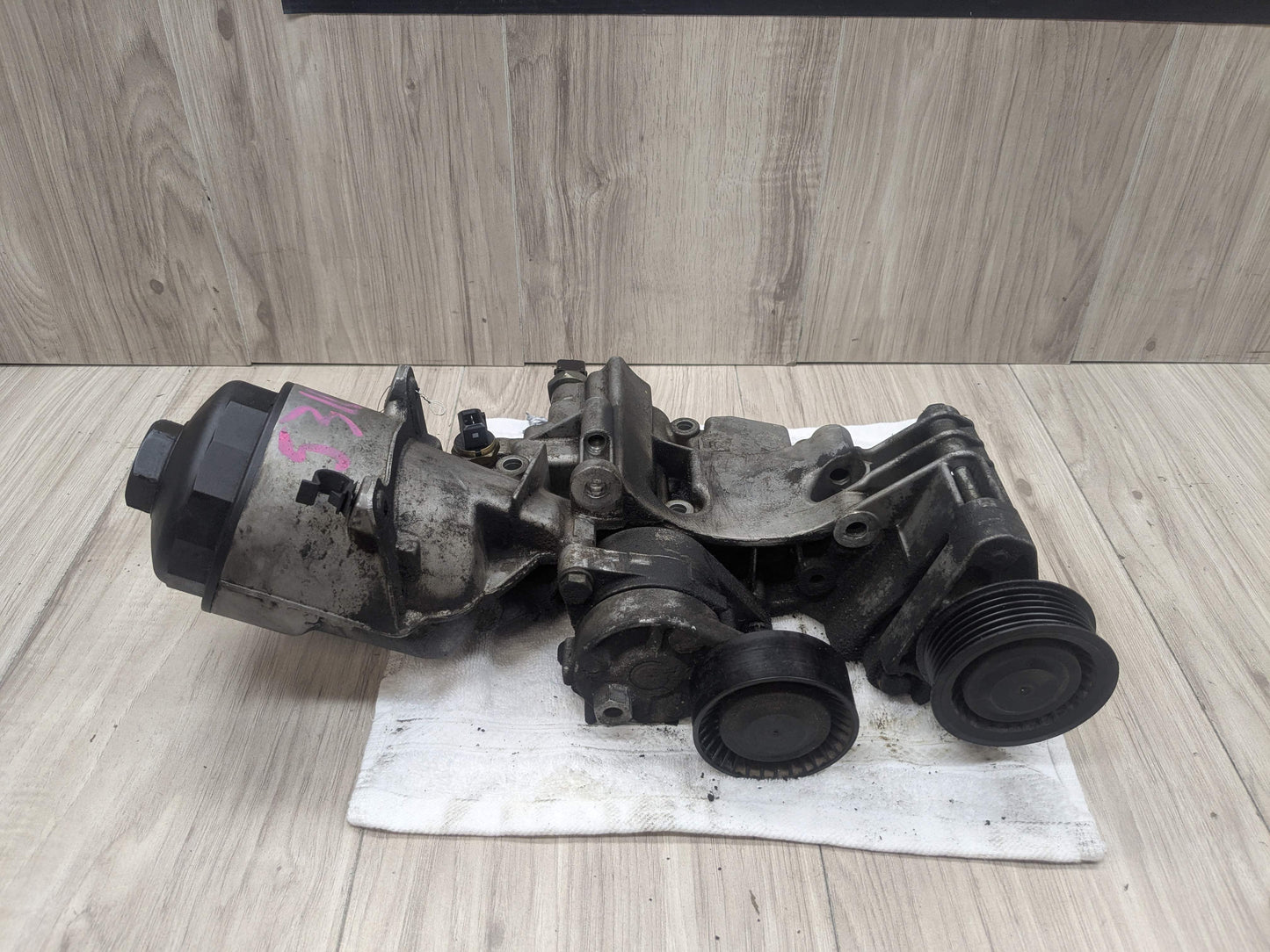 OEM BMW E36 E46 E60 E83 E85 X3 X5 Z4 Engine M52 M54 Oil Cooler Filter Housing
