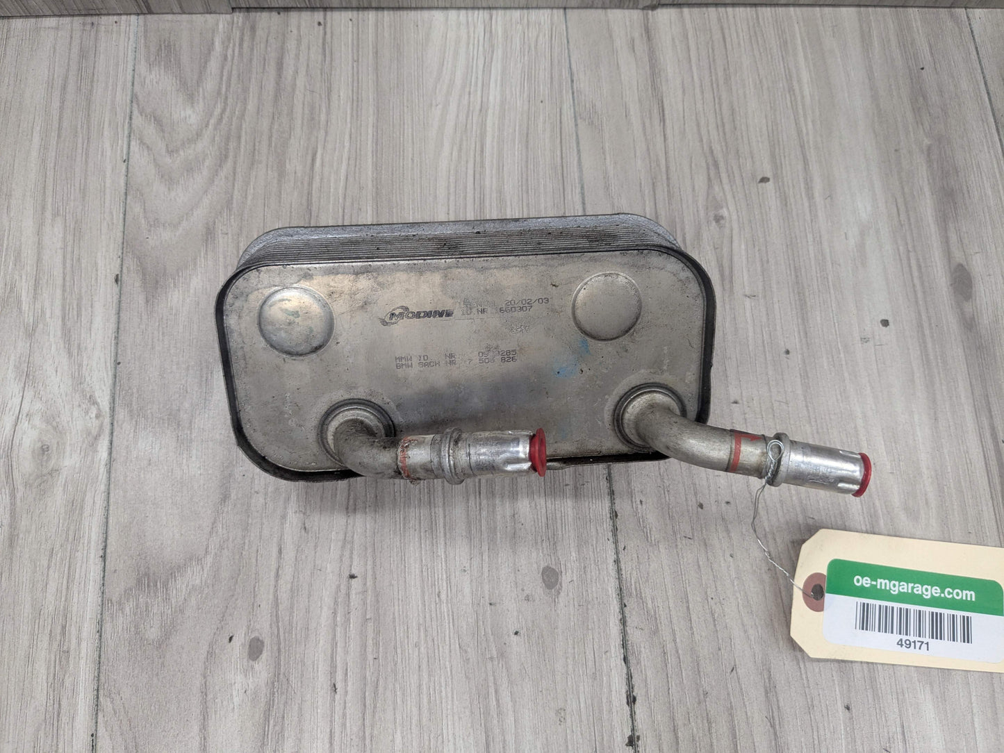 OEM BMW E46 E83 E85 X3 Automatic Transmission Heat Exchanger Oil Cooler M52 M54