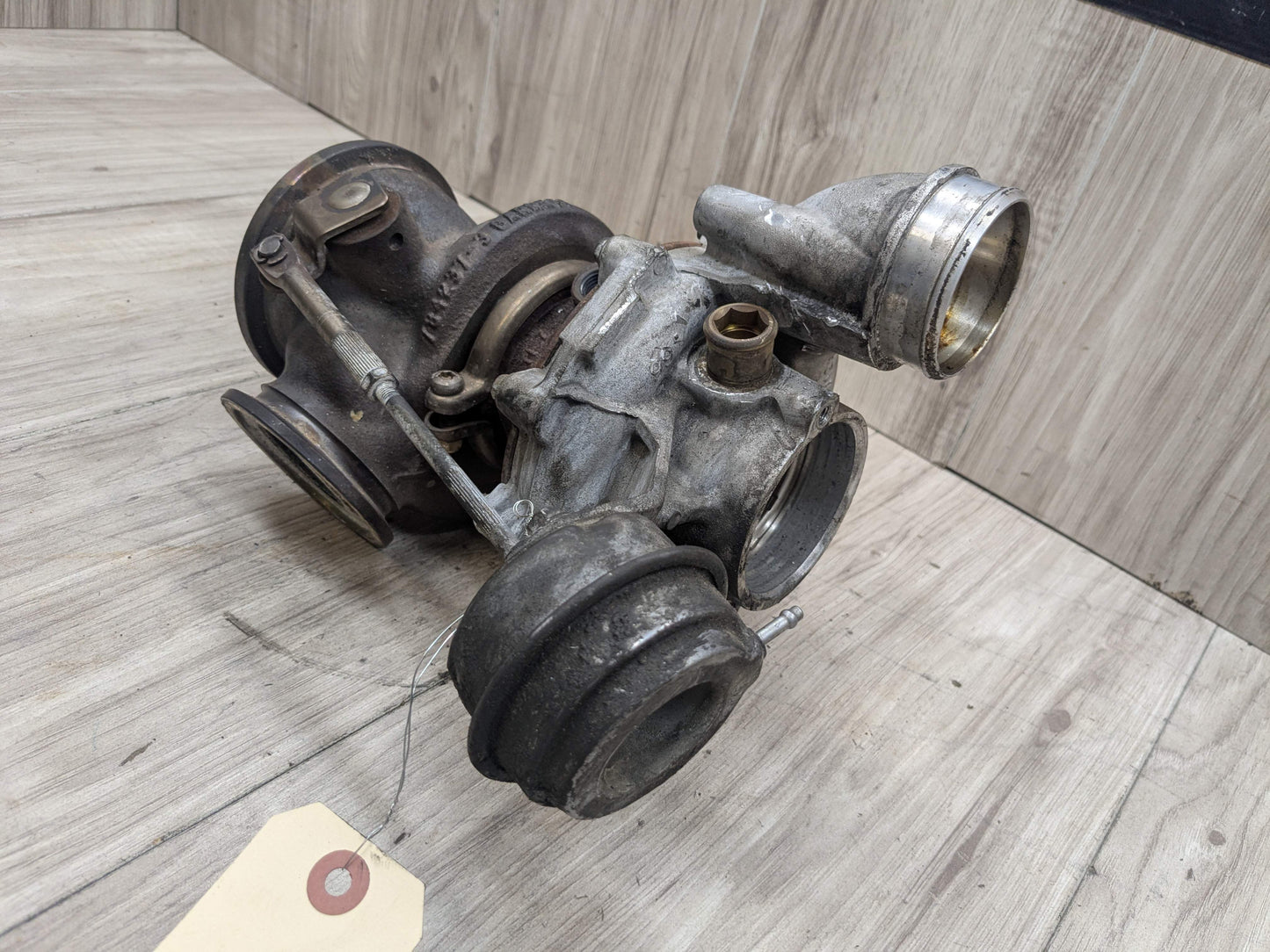 09-13 OEM BMW E70 X5 Diesel Engine M57 Turbocharger Turbo Charger Wastegate
