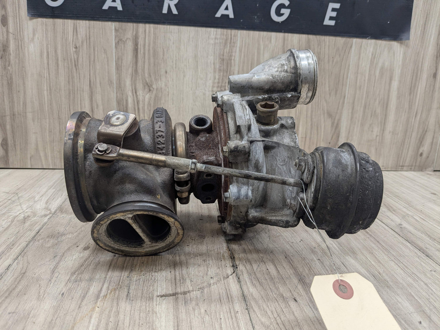 09-13 OEM BMW E70 X5 Diesel Engine M57 Turbocharger Turbo Charger Wastegate