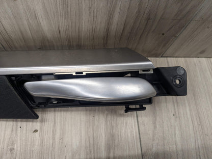 OEM BMW E70 X5 X5M Front Rear Left Right Door Panel Trim Moldings Carbon Leather