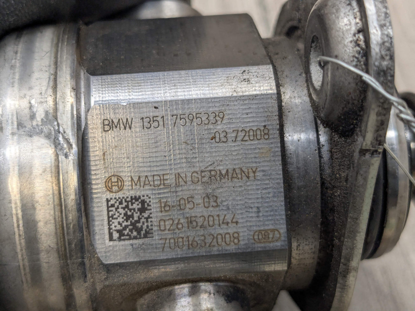 10-14 OEM BMW E70 F02 F10 F12 X5 X5M Engine N63 S63 HPFP High Pressure Fuel Pump