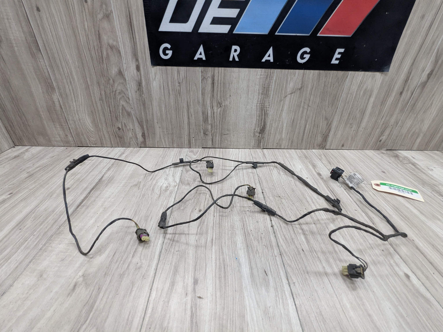 07-10 OEM BMW E70 X5M Rear Parking Distance Sonic Sensors PDC Wire Harness