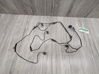 07-10 OEM BMW E70 X5M Rear Parking Distance Sonic Sensors PDC Wire Harness